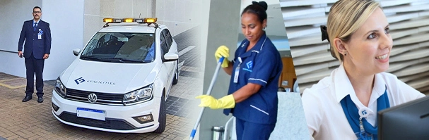 GFacilities - serviços de facilities - limpeza profissional e portaria 24h